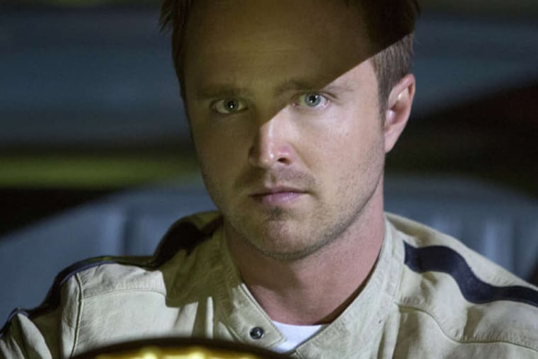 Vroom, vroom: Aaron Paul is an ex-con street racer in "Need for Speed."