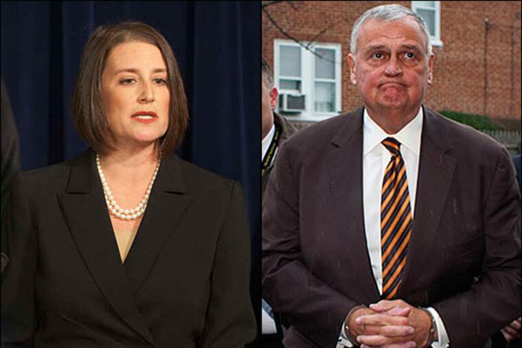 Montgomery County District Attorney Risa Vetri Furman (left) admits her office bungled the high-profile rape case against GOP leader Robert J. Kerns. (File photos)