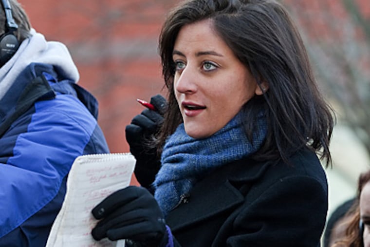 Harrisburg Patriot-News reporter Sara Ganim, who broke the Penn State story. (Joe Hermitt/The Patriot-News)