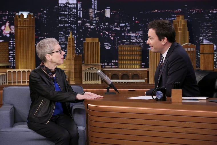 “Fresh Air” host Terry Gross on the “The Tonight Show with Jimmy Fallon.”