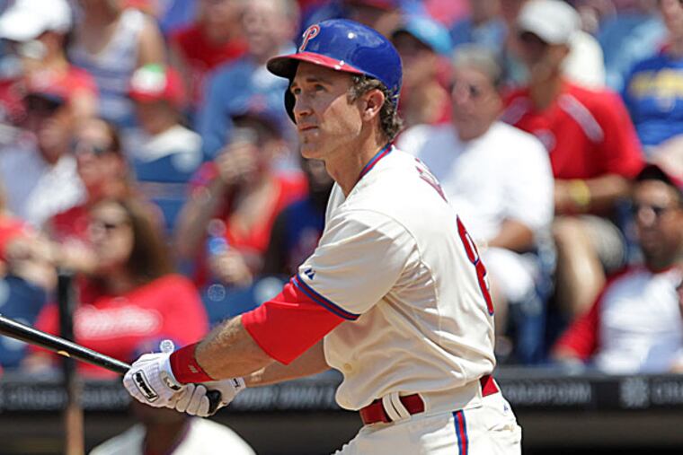 Phillies second baseman Chase Utley.