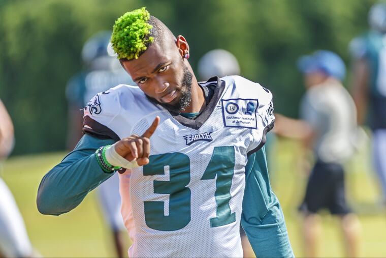 Jalen Mills and the Eagles' maligned secondary will have a hairy test on Sunday against the visiting Vikings' wide receivers.