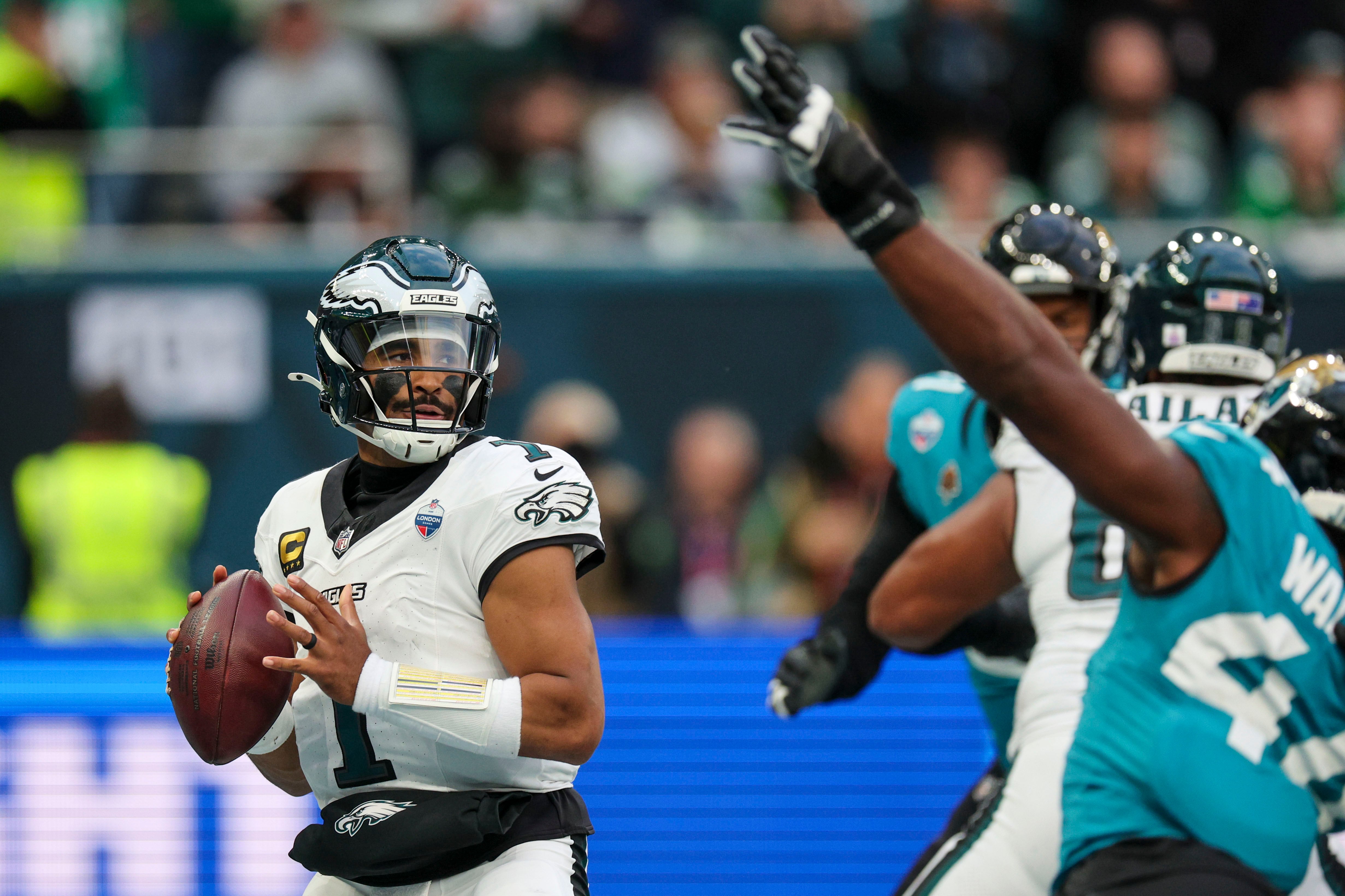 Eagles grades vs. Jaguars: Jalen Hurts, defensive line give Birds a chance before a late collapse