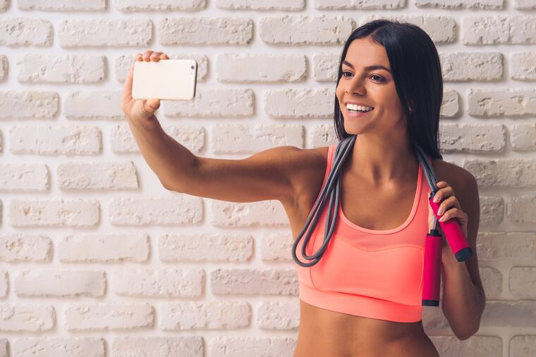 Try following accounts that appeal to different body types so you don't have a false sense of failure if you don't look as good as a professional model.