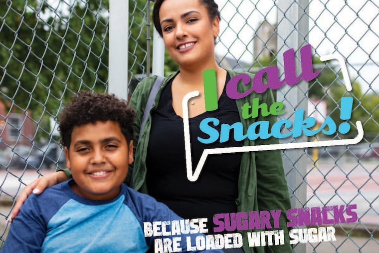 An ad campaign by the Philadelphia Department of Health.