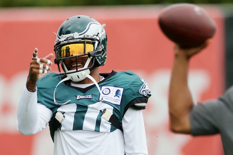 DeSean Jackson says fans should have their popcorn ready for Sunday's season opener at Washington.