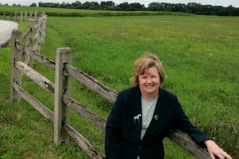 State Rep. Kate Harper on the Angus Tract. She and State Rep. Michael Gerber fought to preserve the "Key '93" fund.