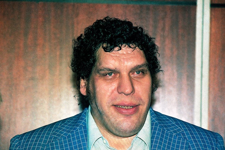 Professional wrestler Andre the Giant in 1988 in New York.
