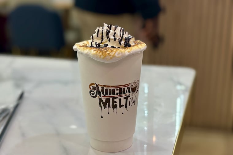 Hot chocolate at Mocha Melt