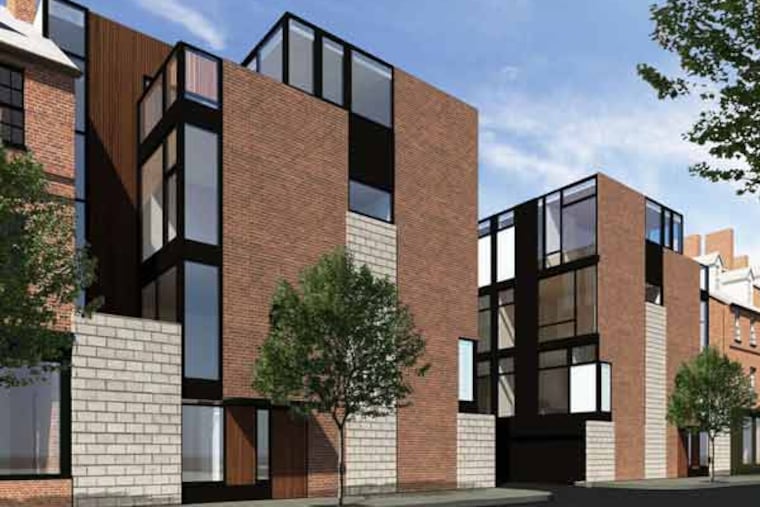 A rendering of Andrew Kaplin's newest project, Bread Street Estates, at 230 Race St.