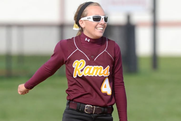 "I like being the catalyst," Eltzholtz said. "I like giving my teammates the opportunity to drive in runs. ( Tom Gralish/Staff Photographer)