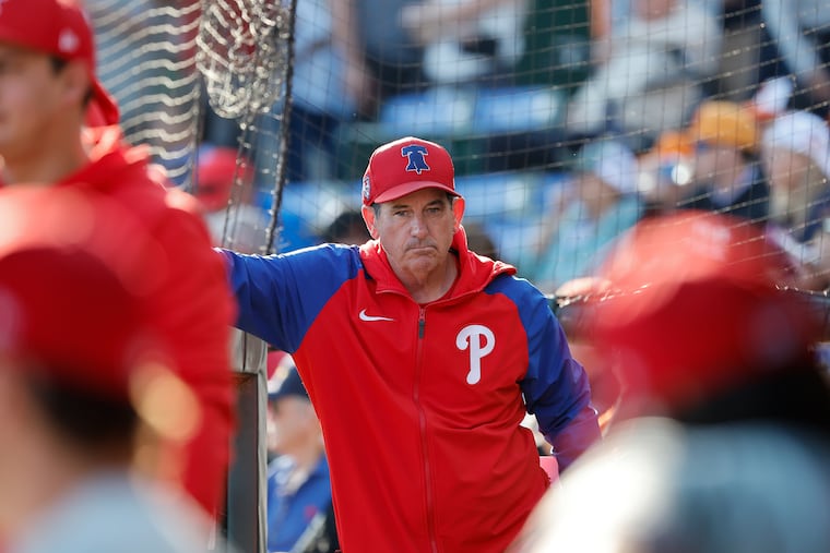 Rob Thomson's Phillies have championship expectations after two straight trips to the NLCS and a World Series appearance in 2022.