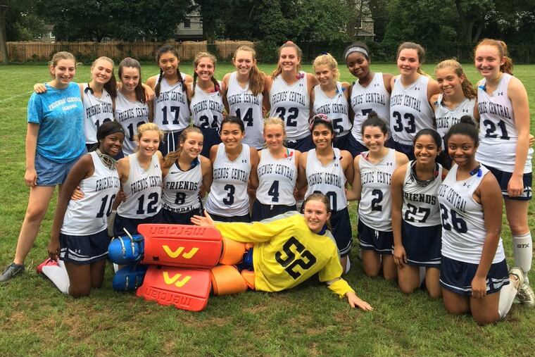The Friends' Central field hockey team took down St. Hubert, 2-0, on Thursday.