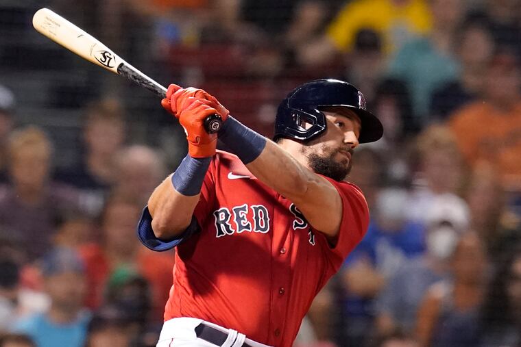 Kyle Schwarber has worked with new Phillies hitting coach Kevin Long and could provide reasonably-priced power in the middle of the lineup.