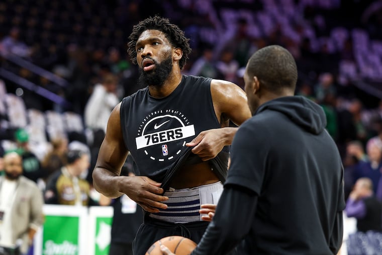 Joel Embiid played in 38 games and averaged 26.9 points, 7.7 rebounds and 3.9 assists.