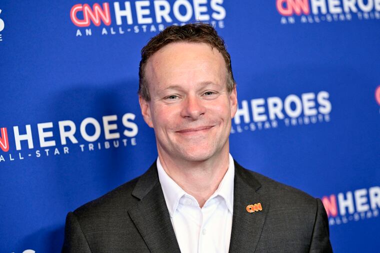 Chris Licht attends the 16th annual CNN Heroes All-Star Tribute in 2022 in New York.