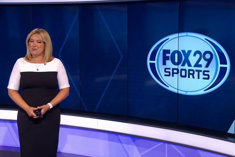 Former 6abc sports anchor Jamie Apody has landed an expanded role at Fox 29.