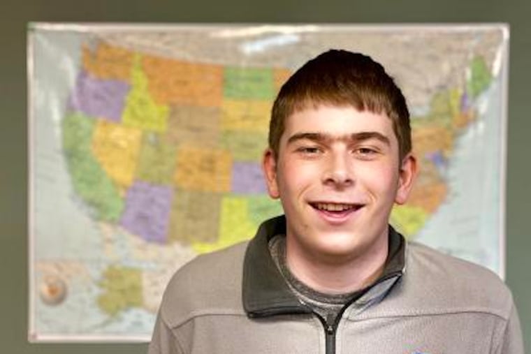 Wolf Cukier, 17, of Scarsdale, N.Y.