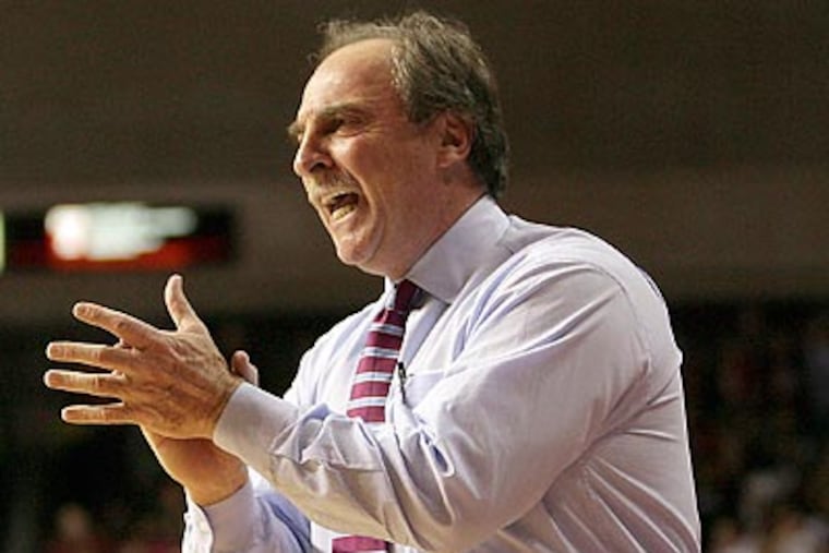 Fran Dunphy won his 400th game as a coach in Temple's upset victory over Georgetown. (Yong Kim/Staff Photographer)