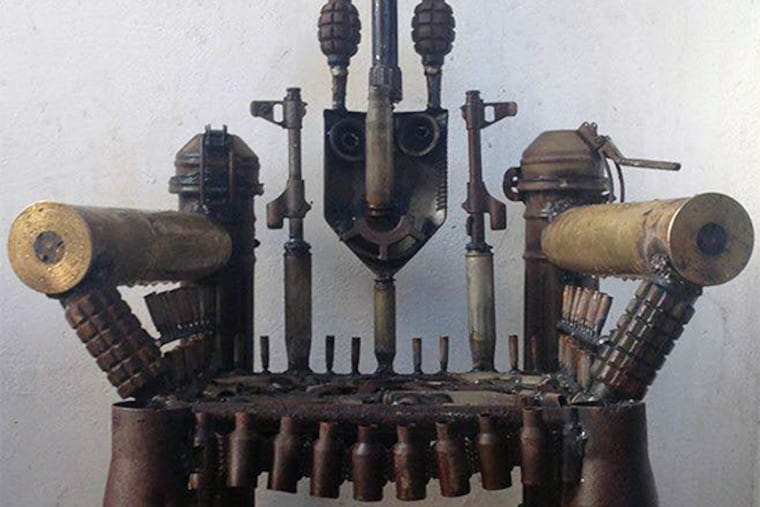 Goncalo Mabunda's "War Throne."