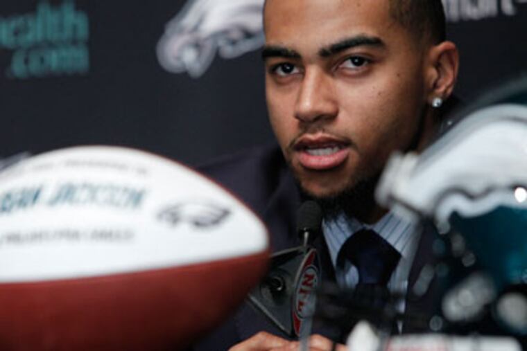 The Eagles signed DeSean Jackson to a five-year, $51 million deal. (Alejandro A. Alvarez/Staff Photographer)