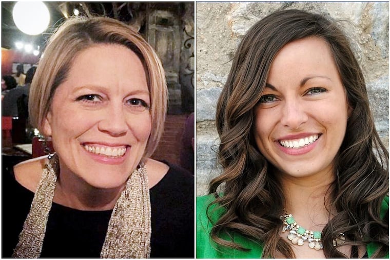 Police say Jennair Gerardot (left) shot and killed Meredith Chapman (right) before committing suicide.