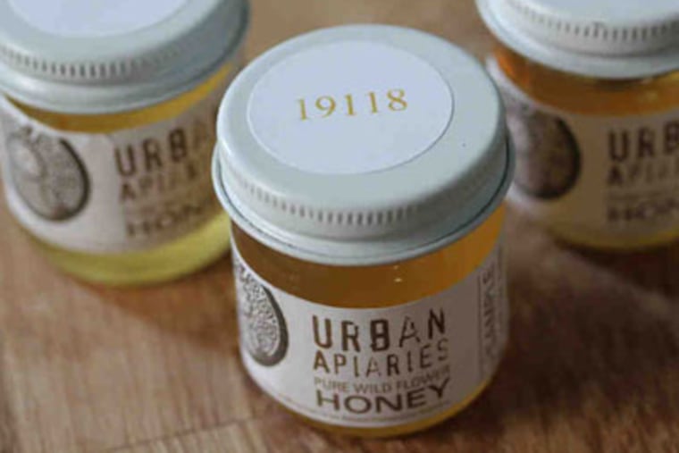 The honey bears the zip code of its creation. (Photo: Tenaya Darlington)