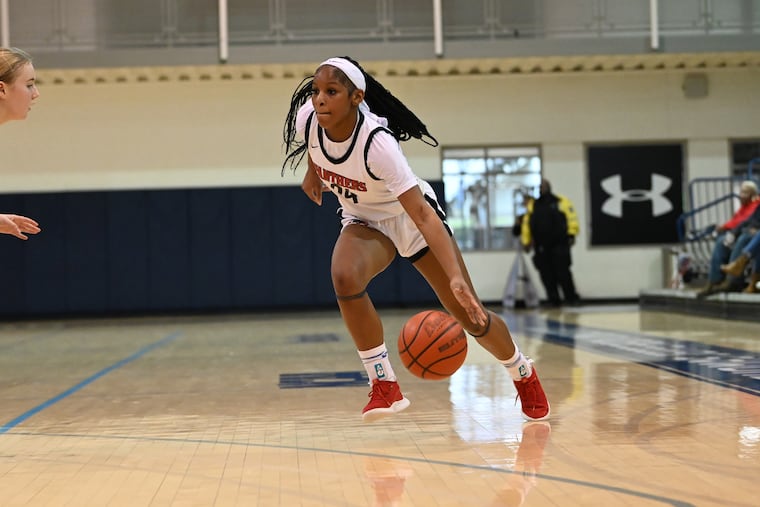 Imhotep junior Sabria Mann, pictured earlier this season, scored nine points to help push Panthers past Freire Charter in the Public League semifinals.