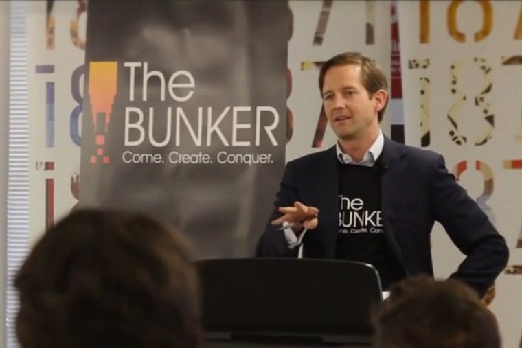 Todd Connor, CEO of the Bunker, talks about the mission of the company in a screen grab from a video on the Bunker's website.
