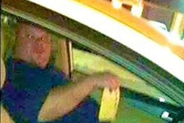 This man has been accused of exposing himself and asking women to perform a lewd act involving Swiss cheese, according to the Mayfair Town Watch, which provided this photo.