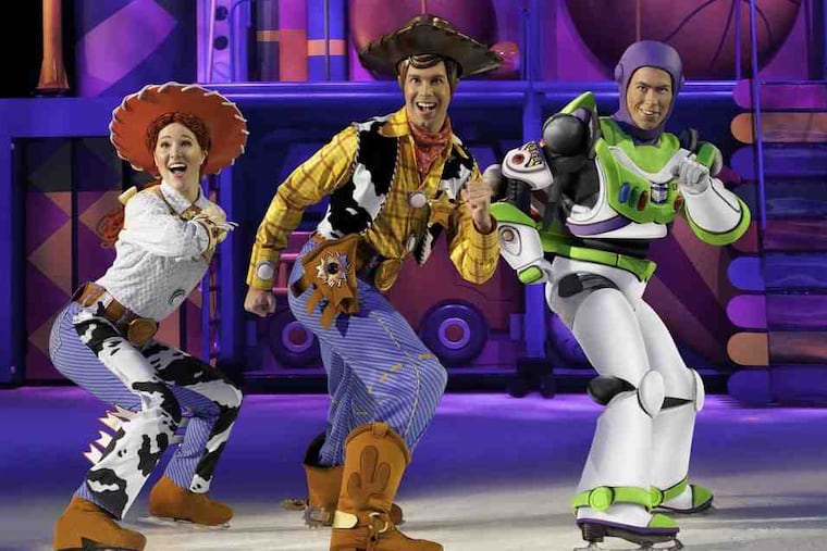 Jessie, Woody, and Buzz Lightyear are the leading characters in the show, which also includes moments from the first two "Toy Story" films.
