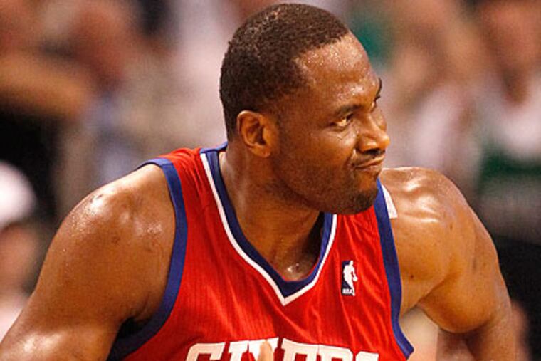 Elton Brand scored a team-high 19 points in the 76ers' Game 5 loss to the Celtics. (Ron Cortes/Staff Photographer)