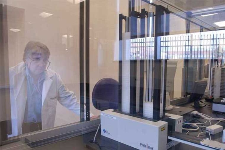 A compound management facility at the Wilmington plant opened in 2004. The headquarters will stay. (Michael S. Wirtz / Staff Photographer)