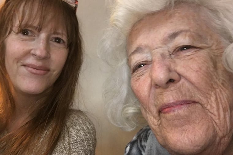 Christianne Amato (right) and Pat Rodgers