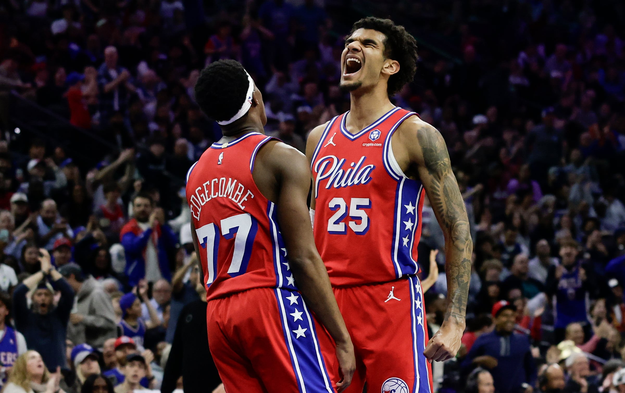 Dominick Barlow is back in Las Vegas, as a success story for the summer Sixers