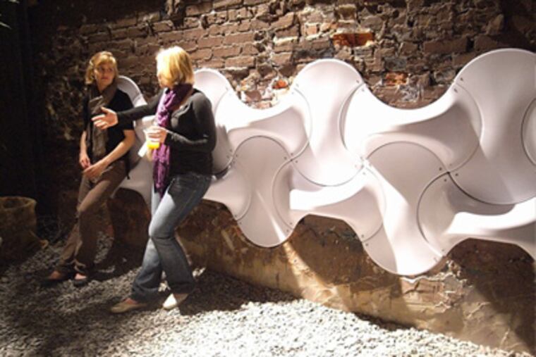 "A Clean Break," one of the works displayed at DesignPhiladelphia 2009. More than 500 designers are participating in the fifth-annual citywide celebration. (Bryce Gibson)