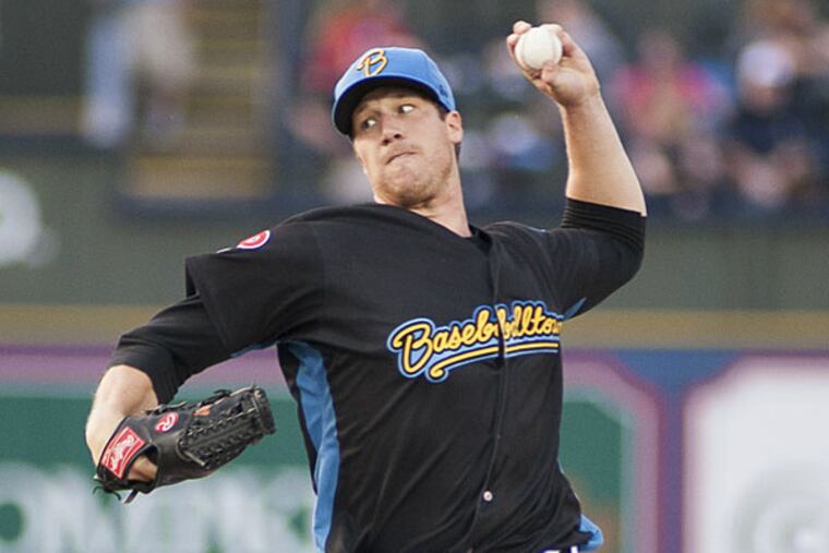 Adam Loewen. (Tug Haines/Fightin Phils)