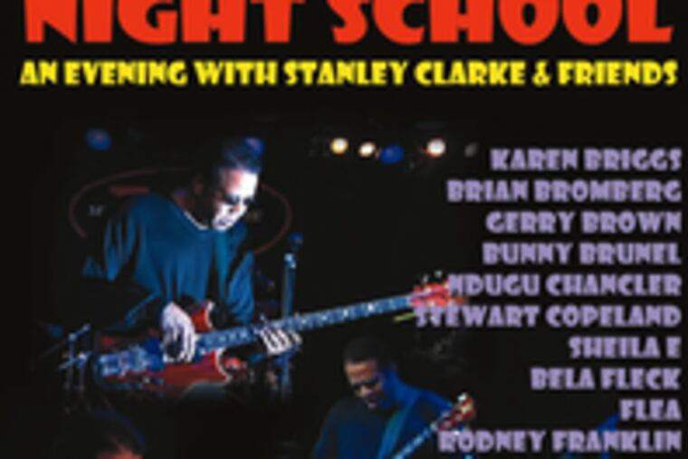 "Night School: An Evening With Stanley Clarke & Friends" also features Stevie Wonder, Michael Balzary (Flea), and Sheila E.