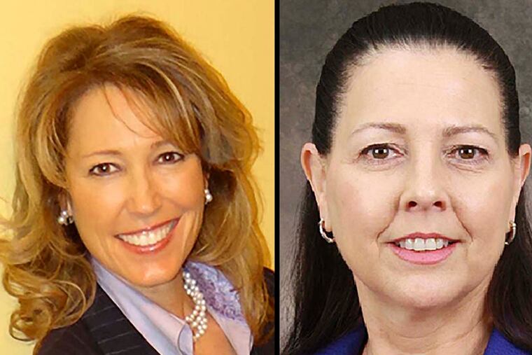 Kristen Propp (left) and Jane Sobieski.