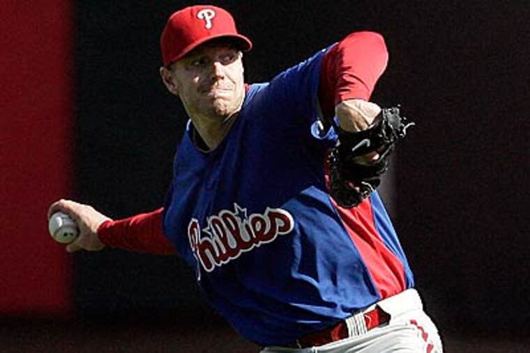 Roy Halladay has said he's willing to start on short rest in the playoffs. (Yong Kim/Staff Photographer)