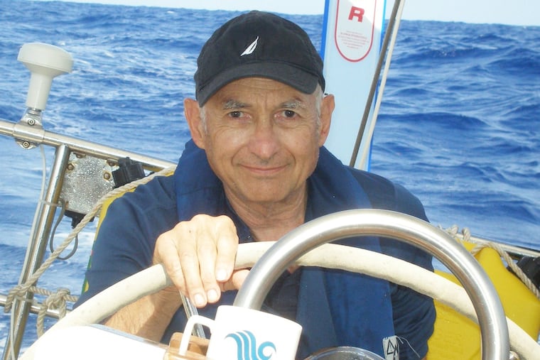 Raymond F. Hopkins loved to sail the sea and crossed the Atlantic Ocean in his 70s.