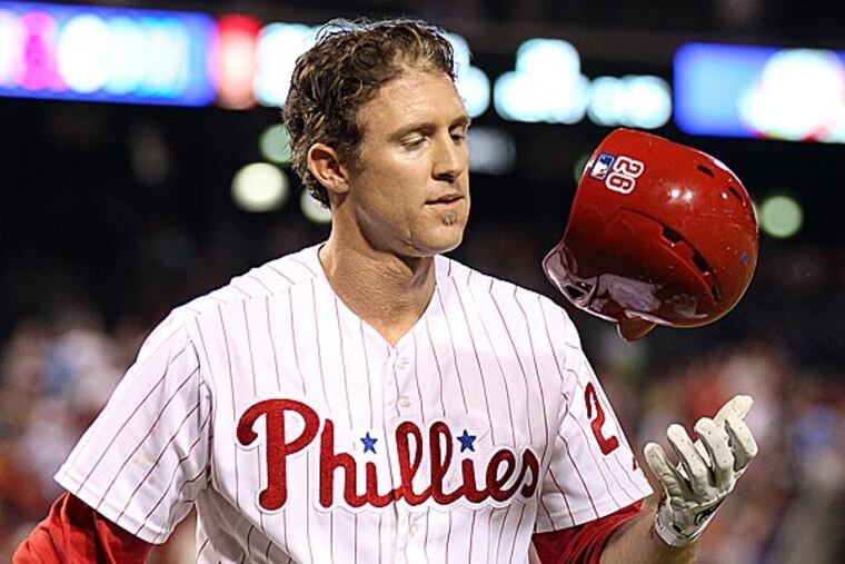 Phillies second baseman Chase Utley.