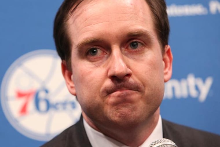 76ers general manager Sam Hinkie. (Steven M. Falk/Staff Photographer)