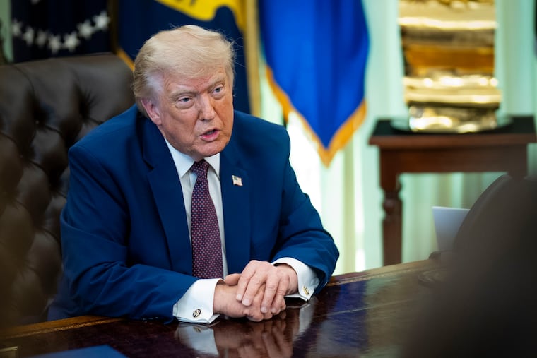 President Donald Trump speaks while signing executive orders in the Oval Office of the White House in Washington, June 3, 2026. Trump’s boasts of securing a commitment from Iranian leaders not to develop a nuclear weapon have puzzled nuclear experts who note that Tehran has made that pledge for more than 50 years.