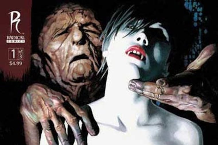 Vampires aren't all good-looking in the pages of "FVZA."
