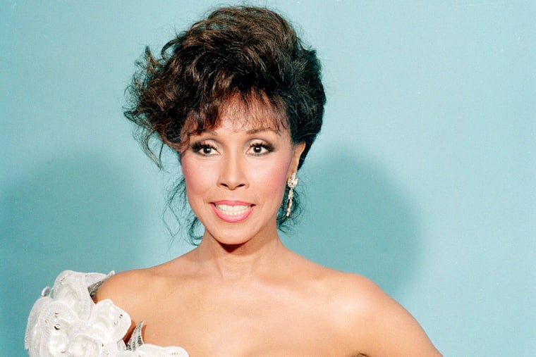 Actress Diahann Carroll is shown at the Emmy Awards in Los Angeles, Ca., Sept. 20, 1987. (AP Photo/Douglas Pizac)
