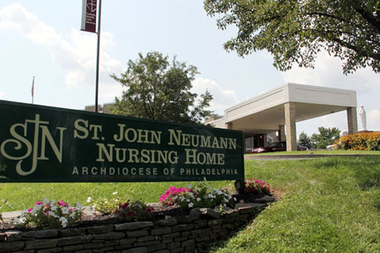 St. John Neumann Home on Roosevelt Boulevard.