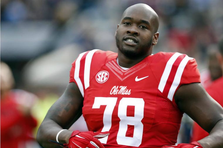 Laremy Tunsil, who played for Ole Miss, slipped in the NFL draft after a video of him using a face mask bong was circulated.
