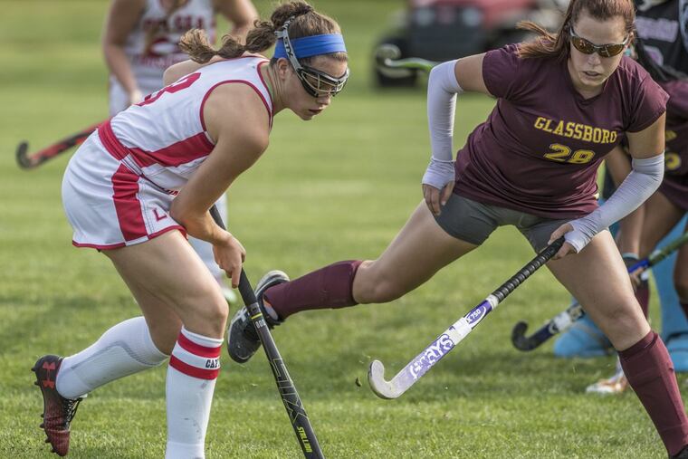 Delsea’s Nadia Berardelli (left) has her team off to a 10-0 start.