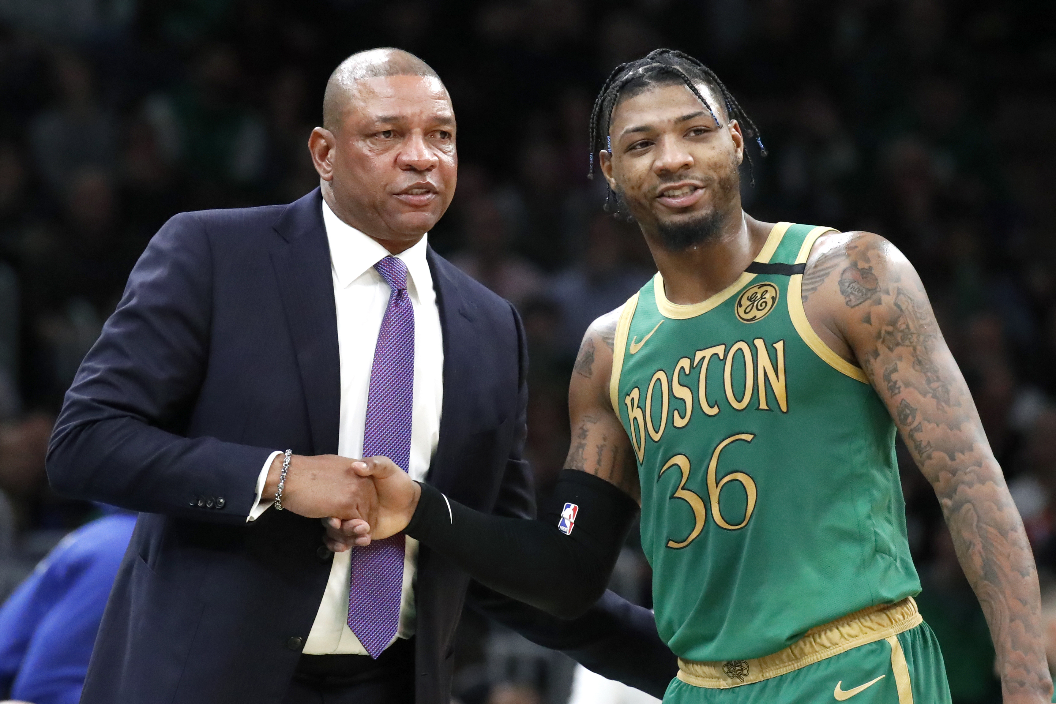 Doc Rivers, left, brings a league-wide credibility not associated with a Sixers figure since Jerry Colangelo was hired as chairman of basketball operations five years ago.
